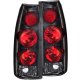 Chevy 2500 Pickup 1988-1998 Black Smoked Custom Tail Lights