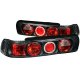 Acura Integra Coupe 1990-1993 Black Custom Tail Lights