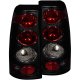 Chevy Silverado 2500HD 2001-2002 Black Smoked Custom Tail Lights