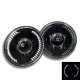 Jeep Wrangler 2007-2015 Black Headlights Conversion LED Halo