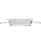Chevy Silverado 1500HD 2003-2004 Chrome Front Grill Punch Style